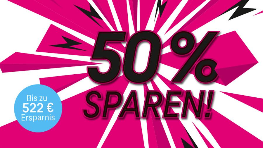 50% auf alle Magenta Business Tarife sparen im Januar bei der Telekom